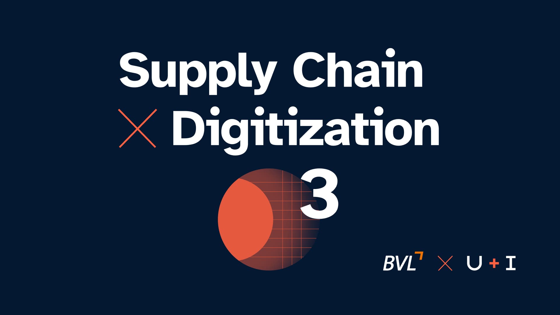 Supply Chain x Digitization 3 Event Teaser