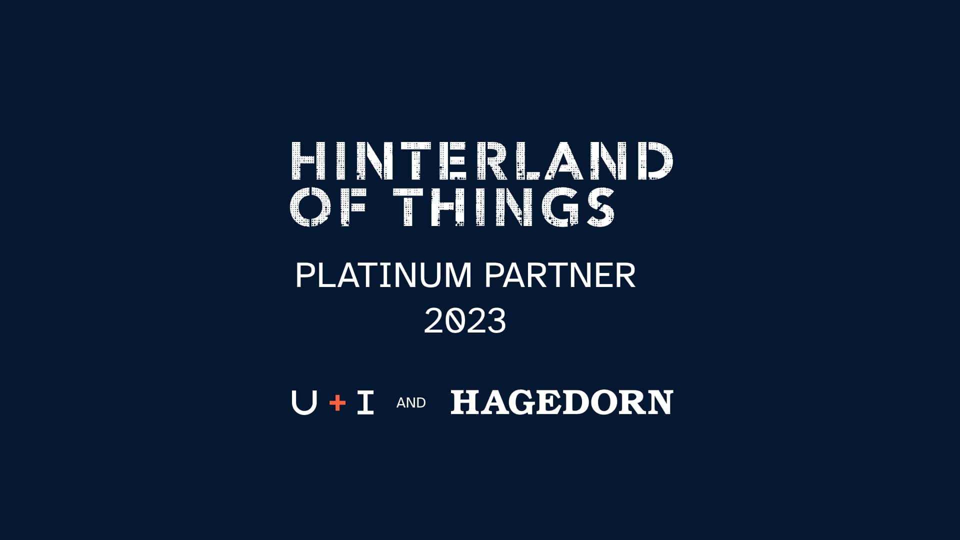 Recap Hinterland of Things 2023