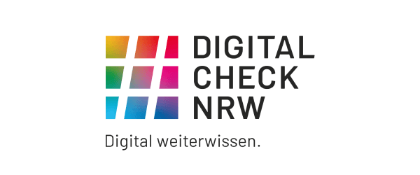 Logo unseres Kunden #DigitalCheckNRW. u+i interact